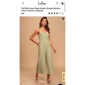 Lulu’s jumpsuit